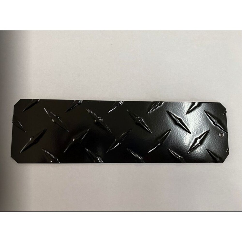 Ezgo Golf Cart Diamond Plate Ball Holder Cover plate DELUXE Made in USA -BLACK